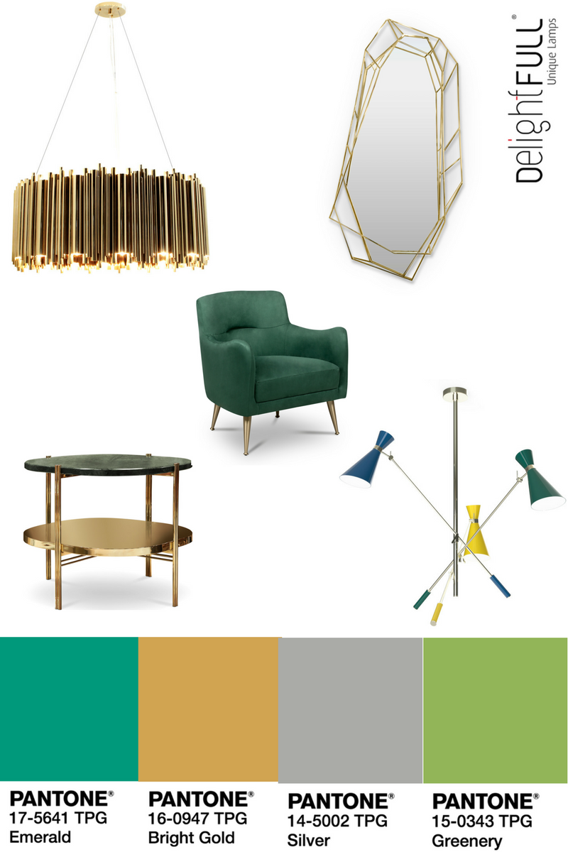 Mood Board How to Use Emerald Green in Your Dining Room Decor 1
