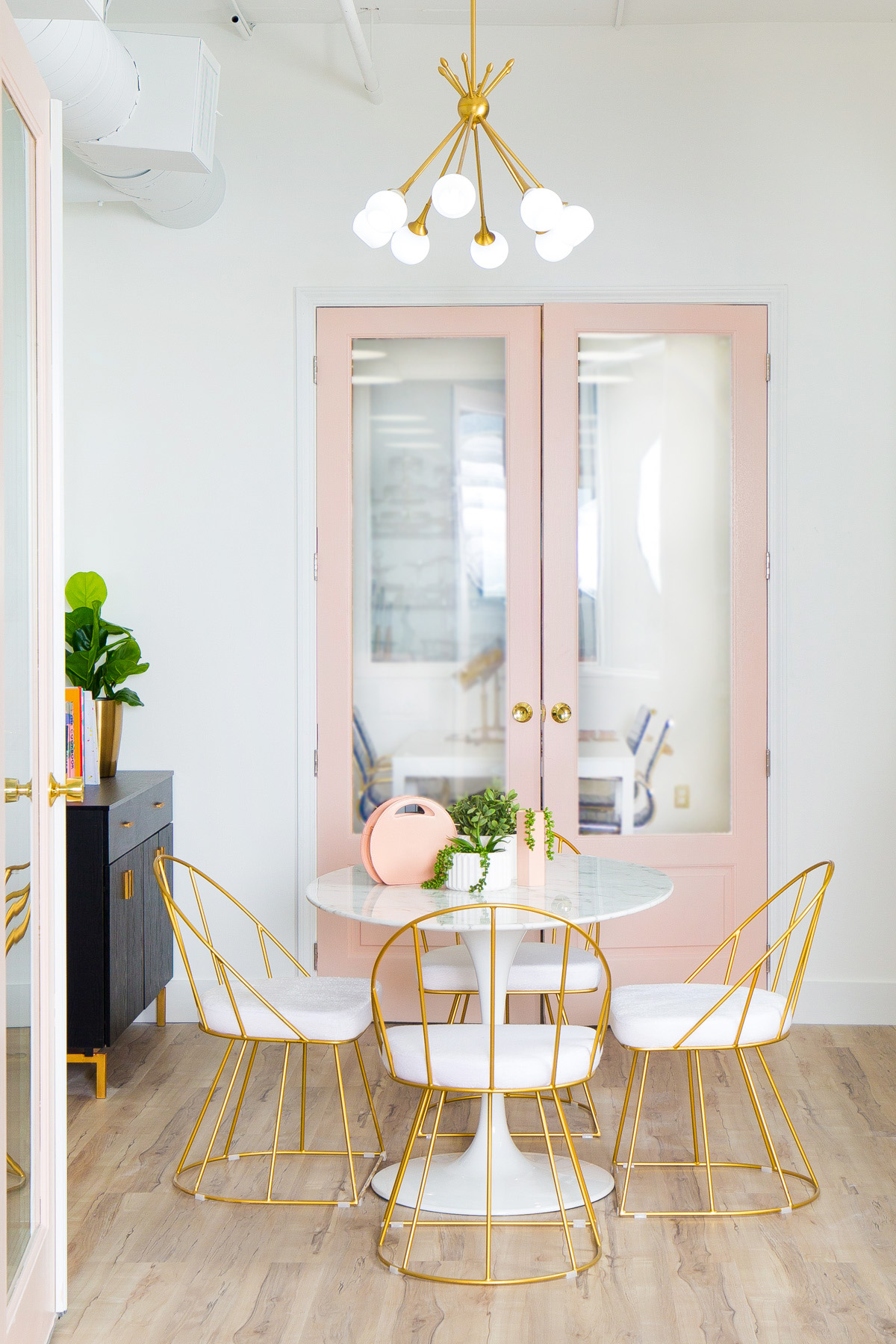 What's Hot on Pinterest Pastel Colors & Unique Dining Room Lamps 1