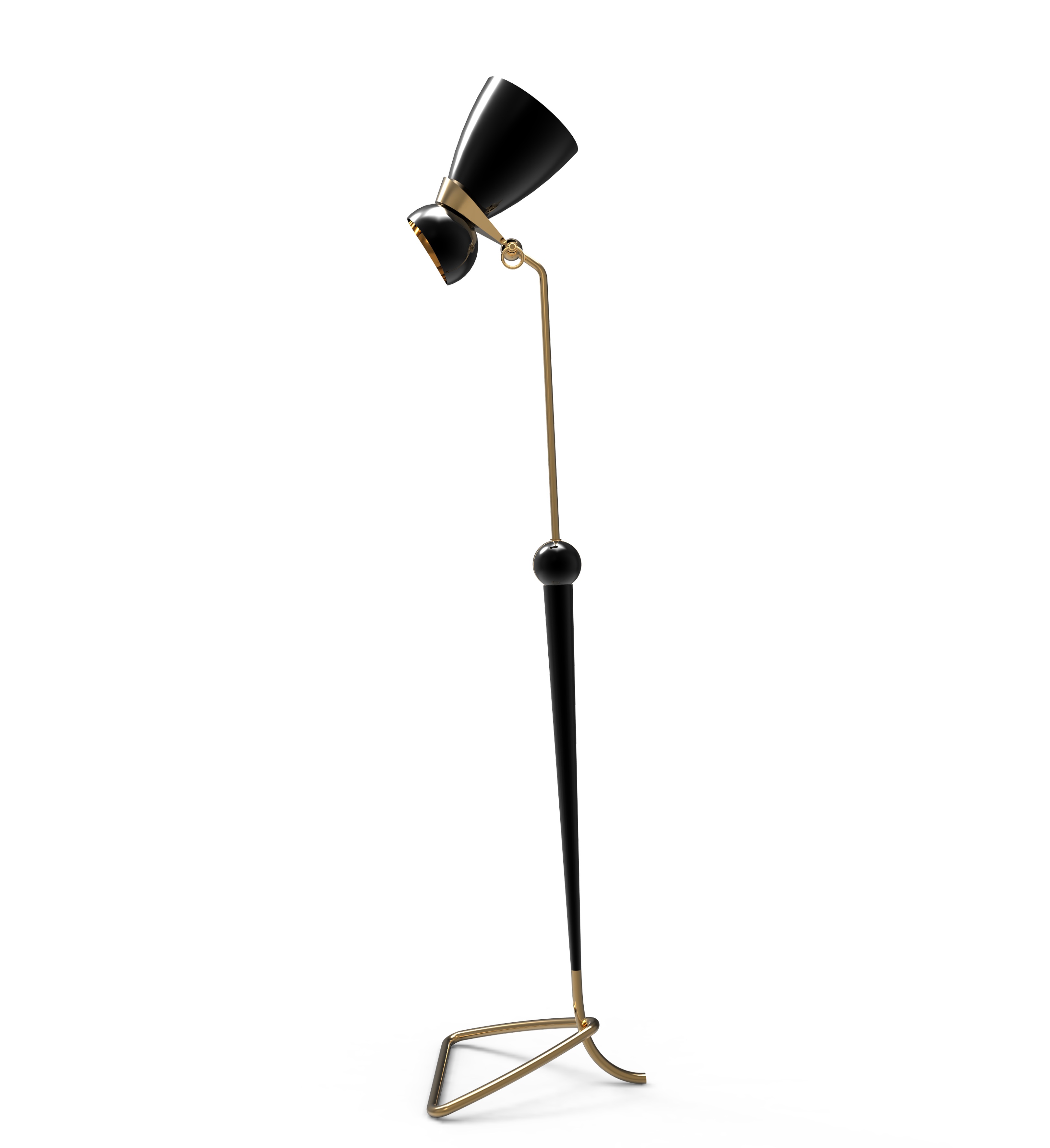 Dazzling Mid-Century Floor Lamps for Your Dining Room Lighting 3