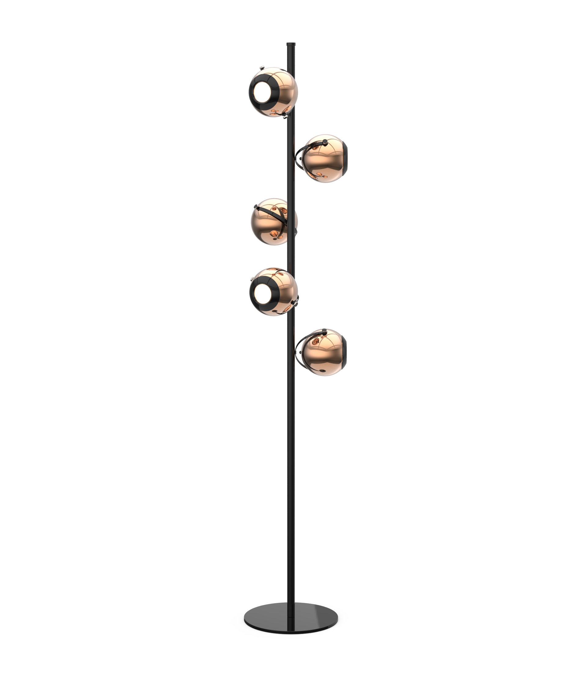 Dazzling Mid-Century Floor Lamps for Your Dining Room Lighting 5