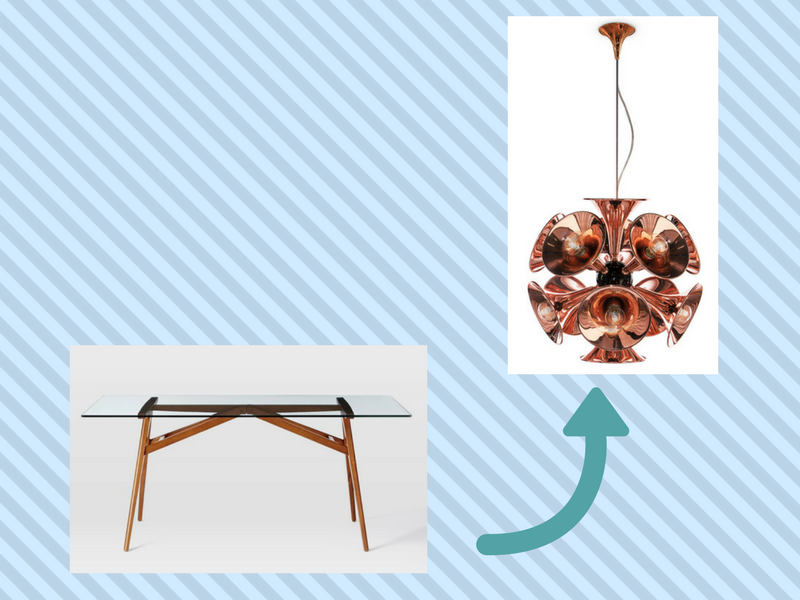 Decor Match Maker_ 5 Perfect Dining Room Chandelier & Table Pairings 4