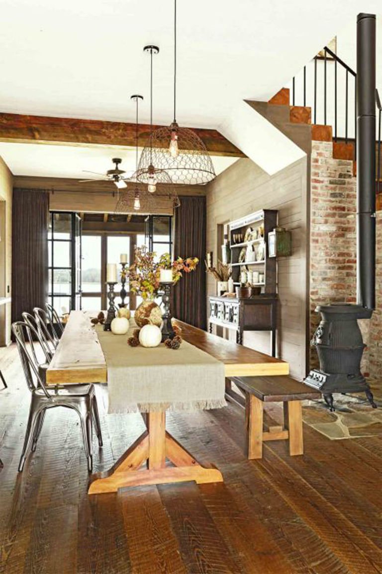 Get To Know The Advantages of Having A Rustic Dining Room! 4