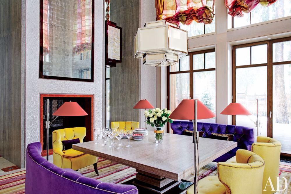 Trend Spotting Color Blocking Ideas for a Cheery Dining Room 7