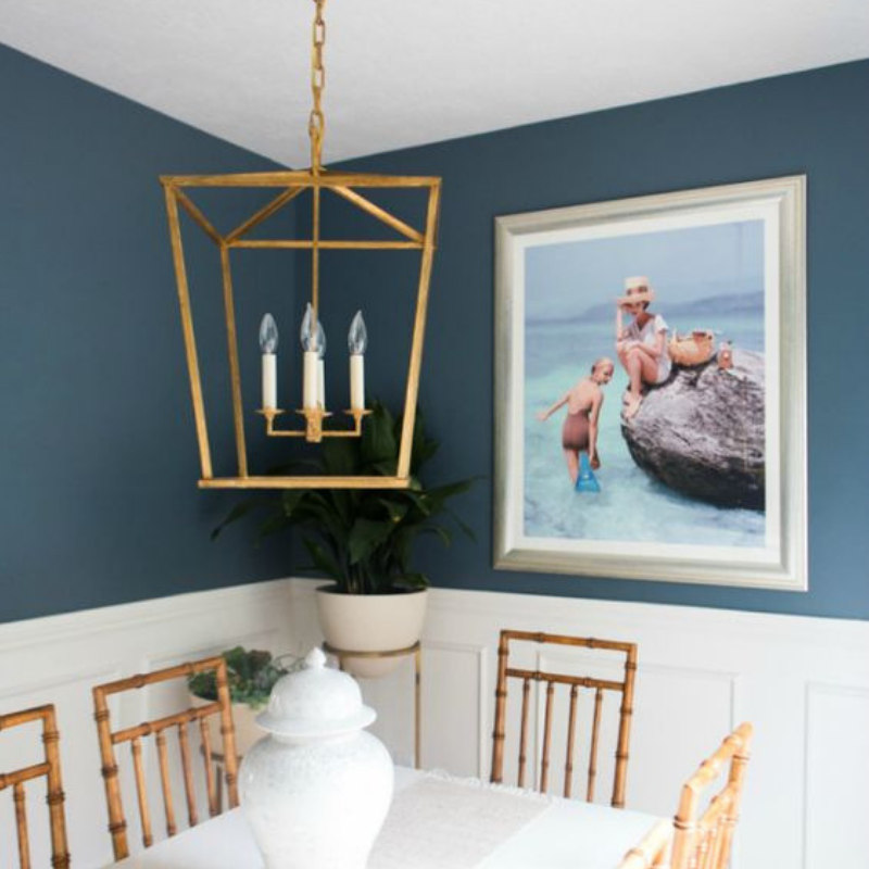 What's Hot On Pinterest 5 Blue Ideas For Your Dining Room