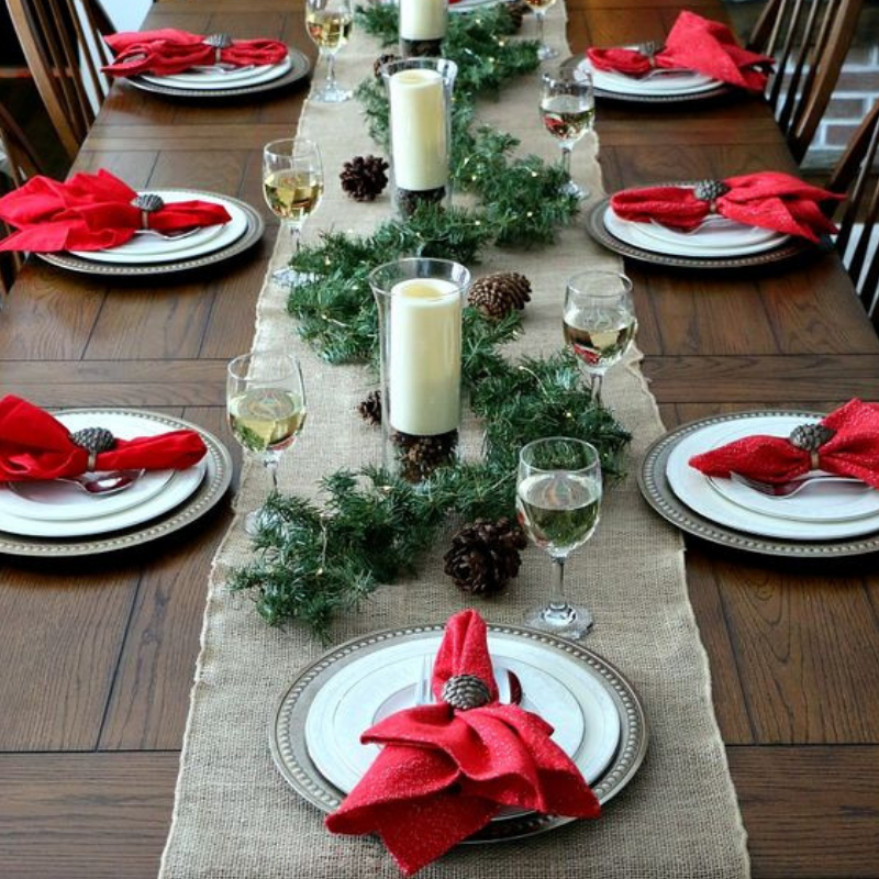 Dining Room Rules_ Perfect Christmas Dinner Table Decoration! (2)