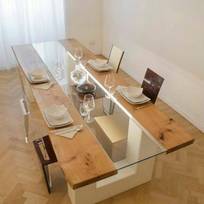 Wood Details That Will Complete Your Dining Room Décor (6)