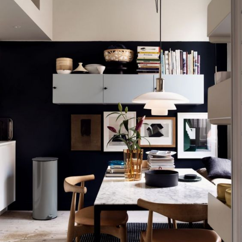 Black Interior Design_ How This Colour Can Transform Your Dining Room Décor! (7)