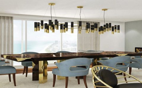 Mid-Blowing Suspension Lamps Ideas For Your Summer Dining Room Project