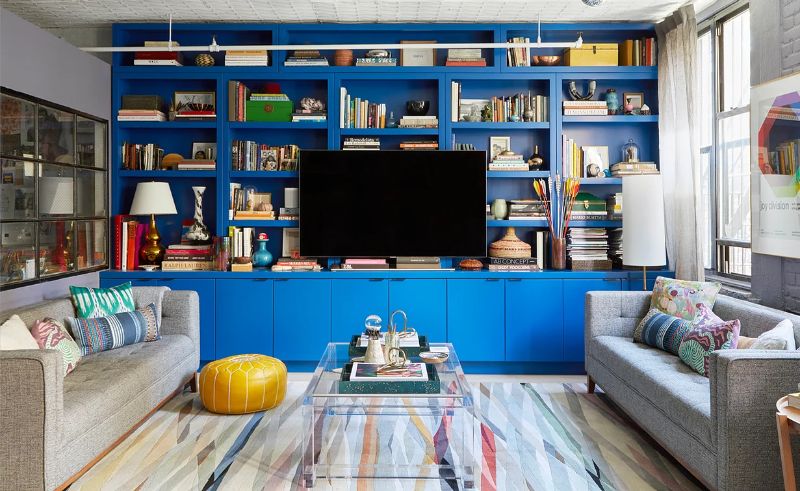 Apartment 48 - Best Projects With Colourful Modern Upholstery